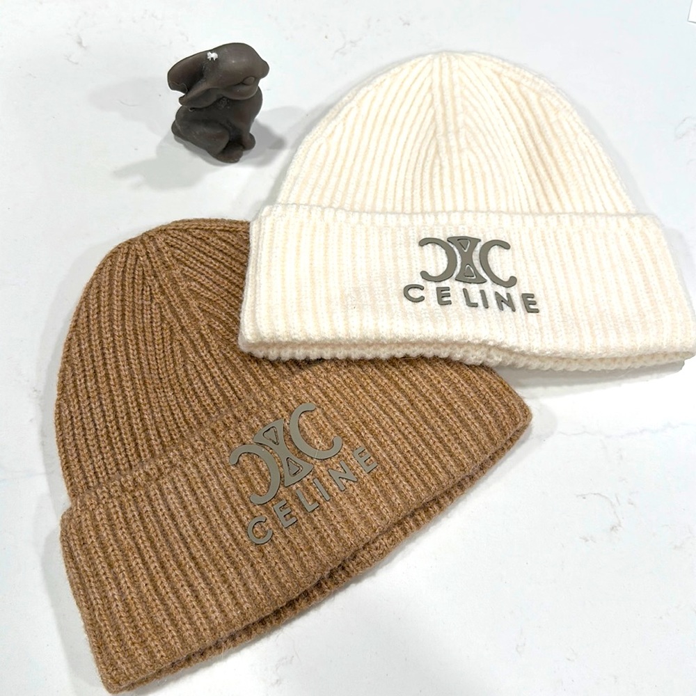 Celine Style beanie - Coffee